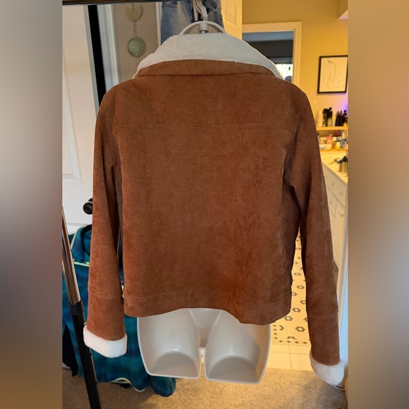 Showpo Corduroy Sherpa Jacket - Picture 2 of 3